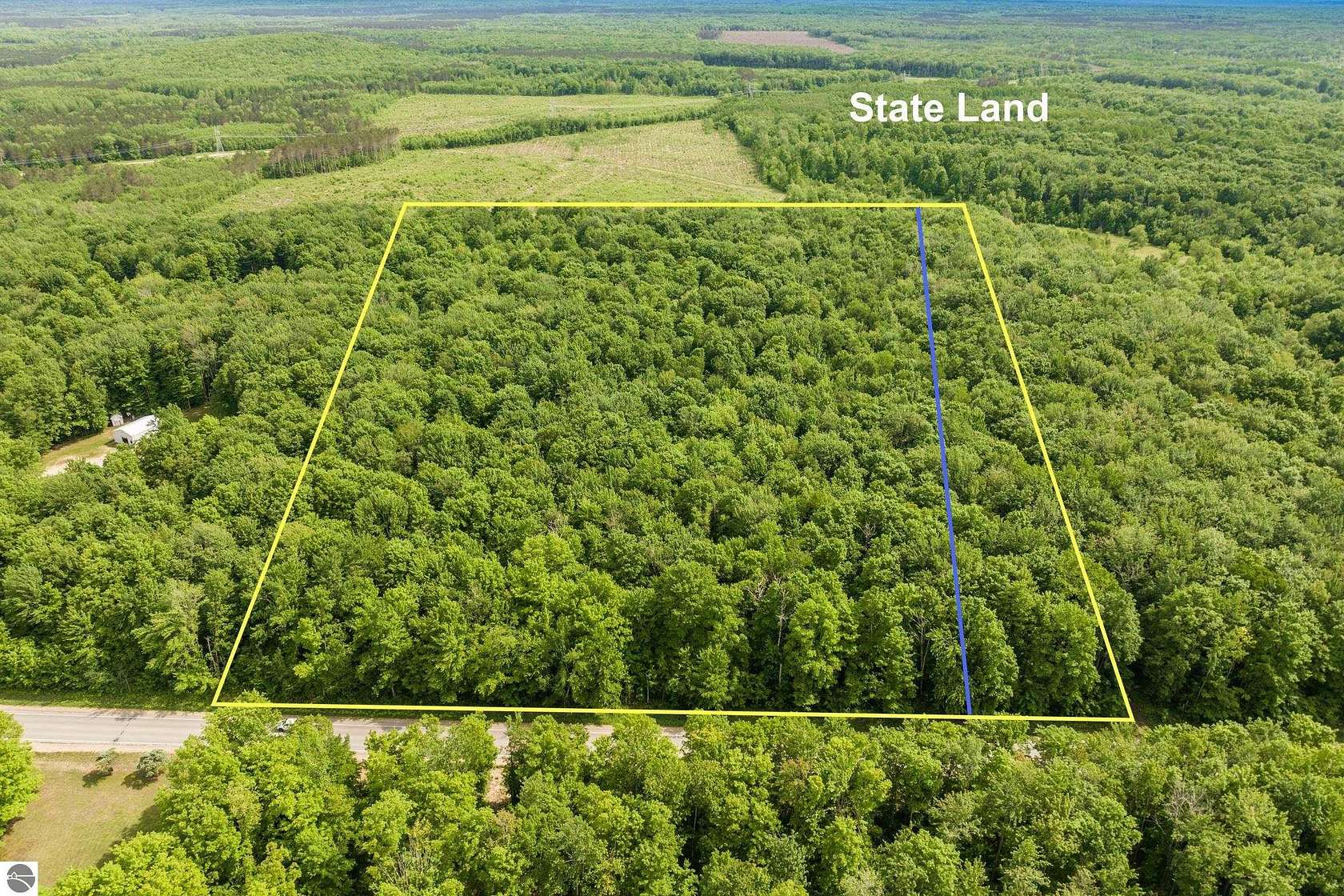 19.2 Acres of Recreational & Residential Land for Sale in Mancelona, Michigan