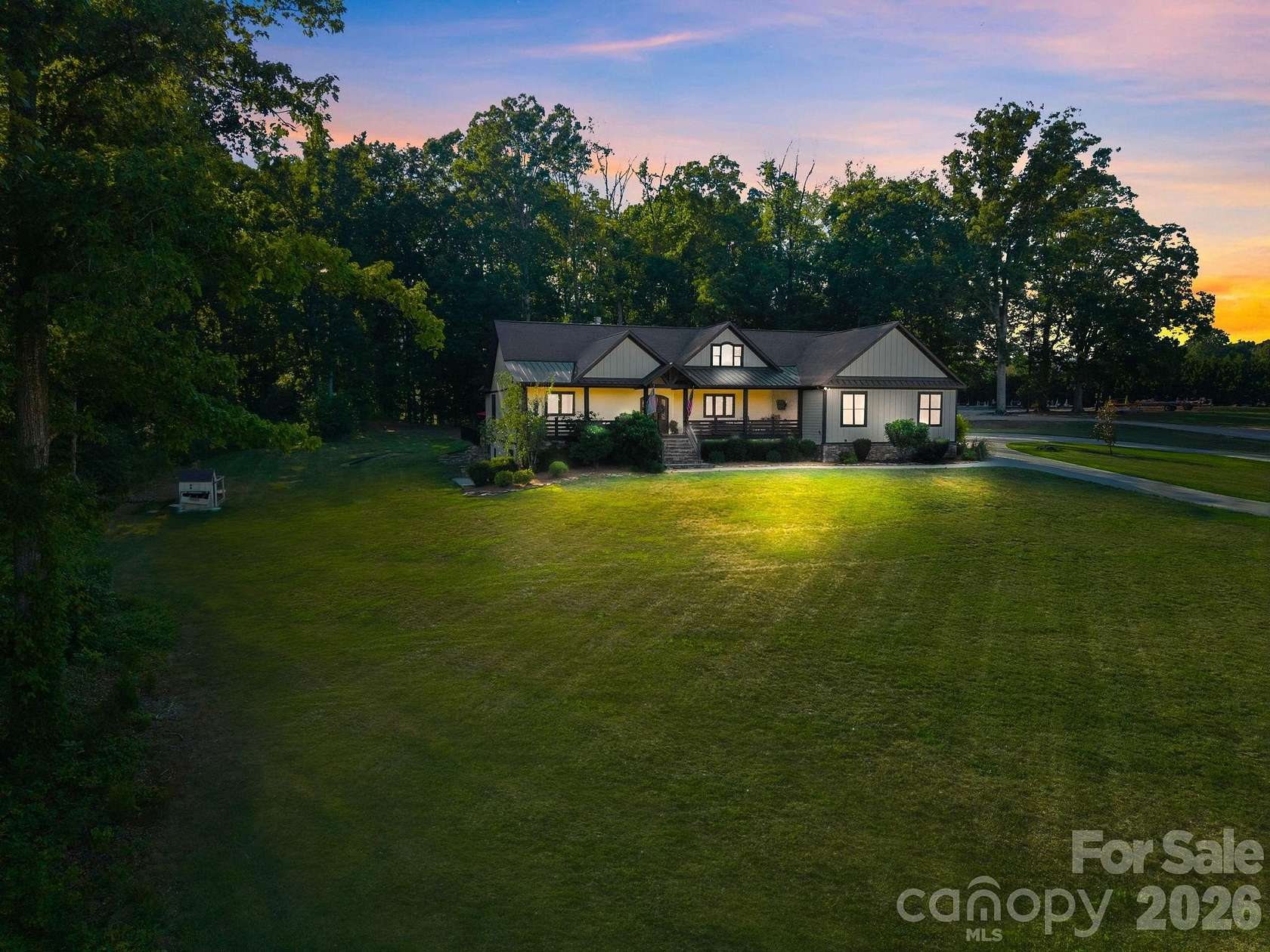 9.73 Acres of Land with Home for Sale in Salisbury, North Carolina