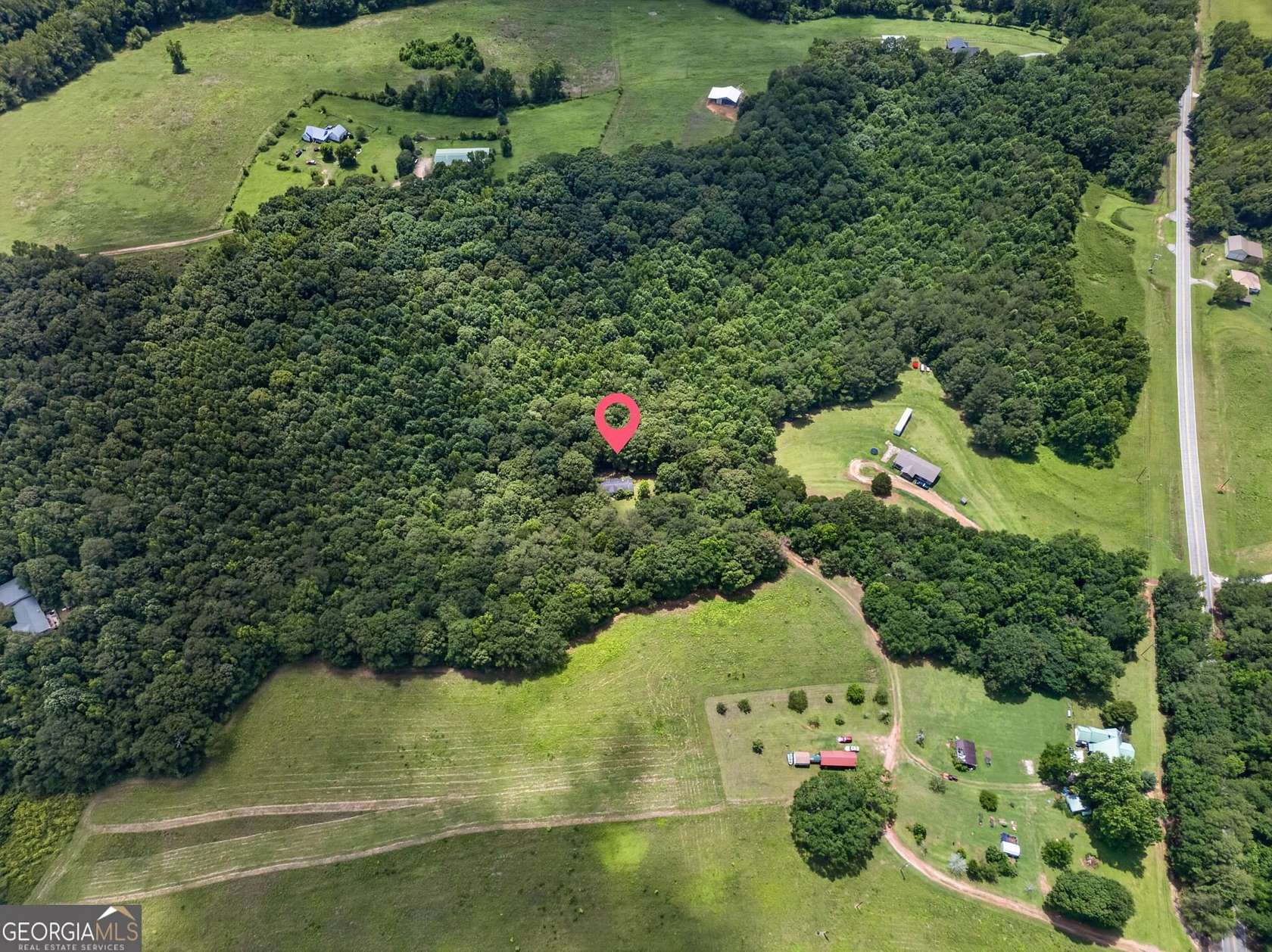 19 Acres of Recreational & Residential Land for Sale in Bowdon, Georgia