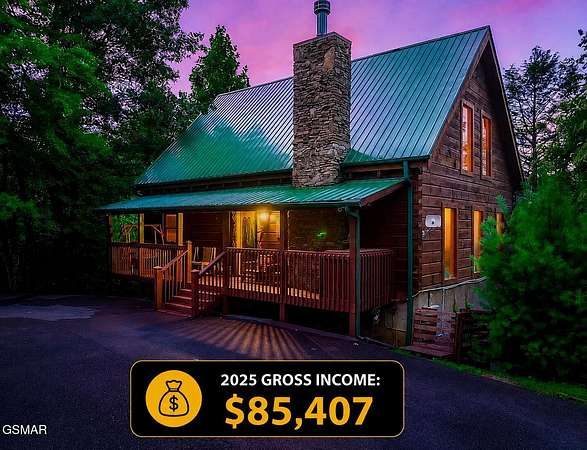 1.5 Acres of Land with Home for Sale in Sevierville, Tennessee
