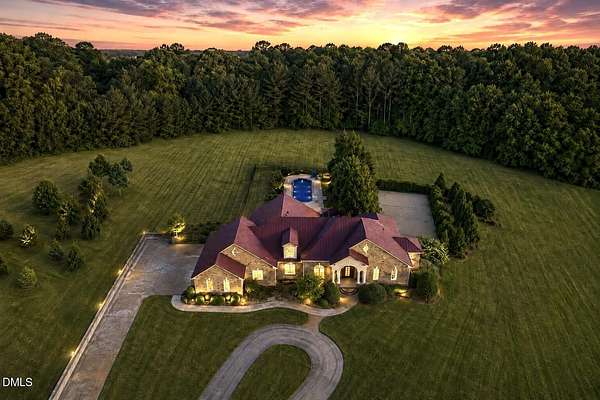 10 Acres of Recreational Land with Home for Sale in Hillsborough, North Carolina