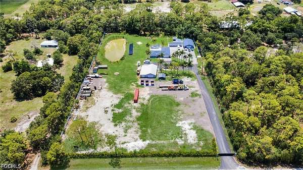 5 Acres of Land with Home for Sale in North Fort Myers, Florida
