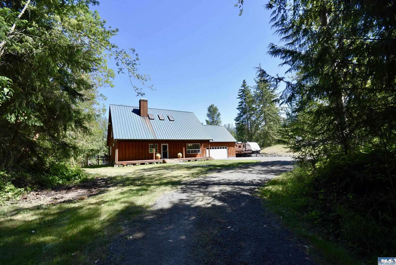 2.5 Acres of Land with Home for Sale in Sequim, Washington