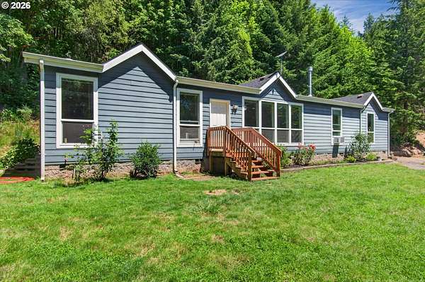 21.7 Acres of Recreational Land with Home for Sale in St. Helens, Oregon