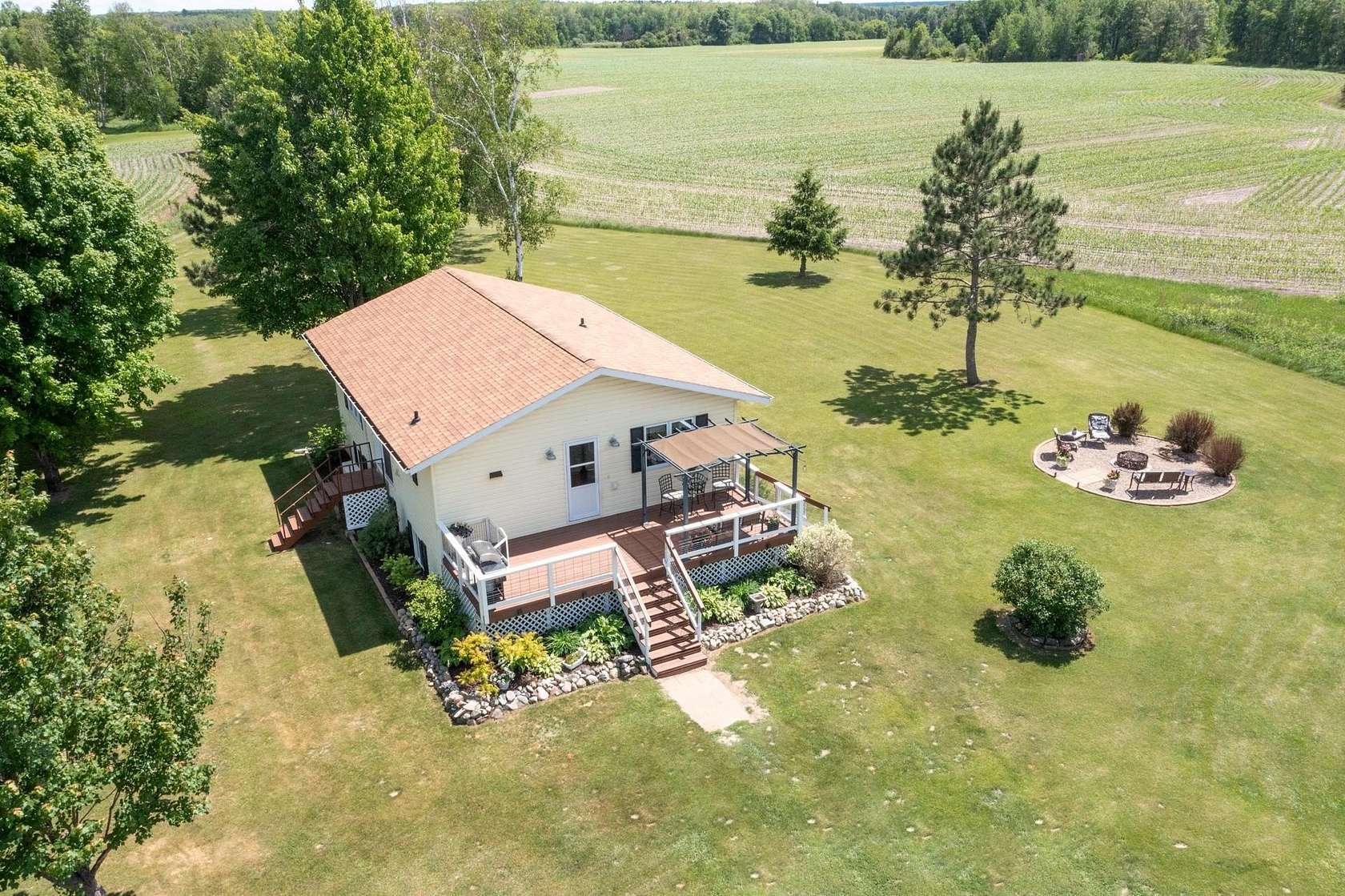 10 Acres of Land with Home for Sale in Deer River, Minnesota