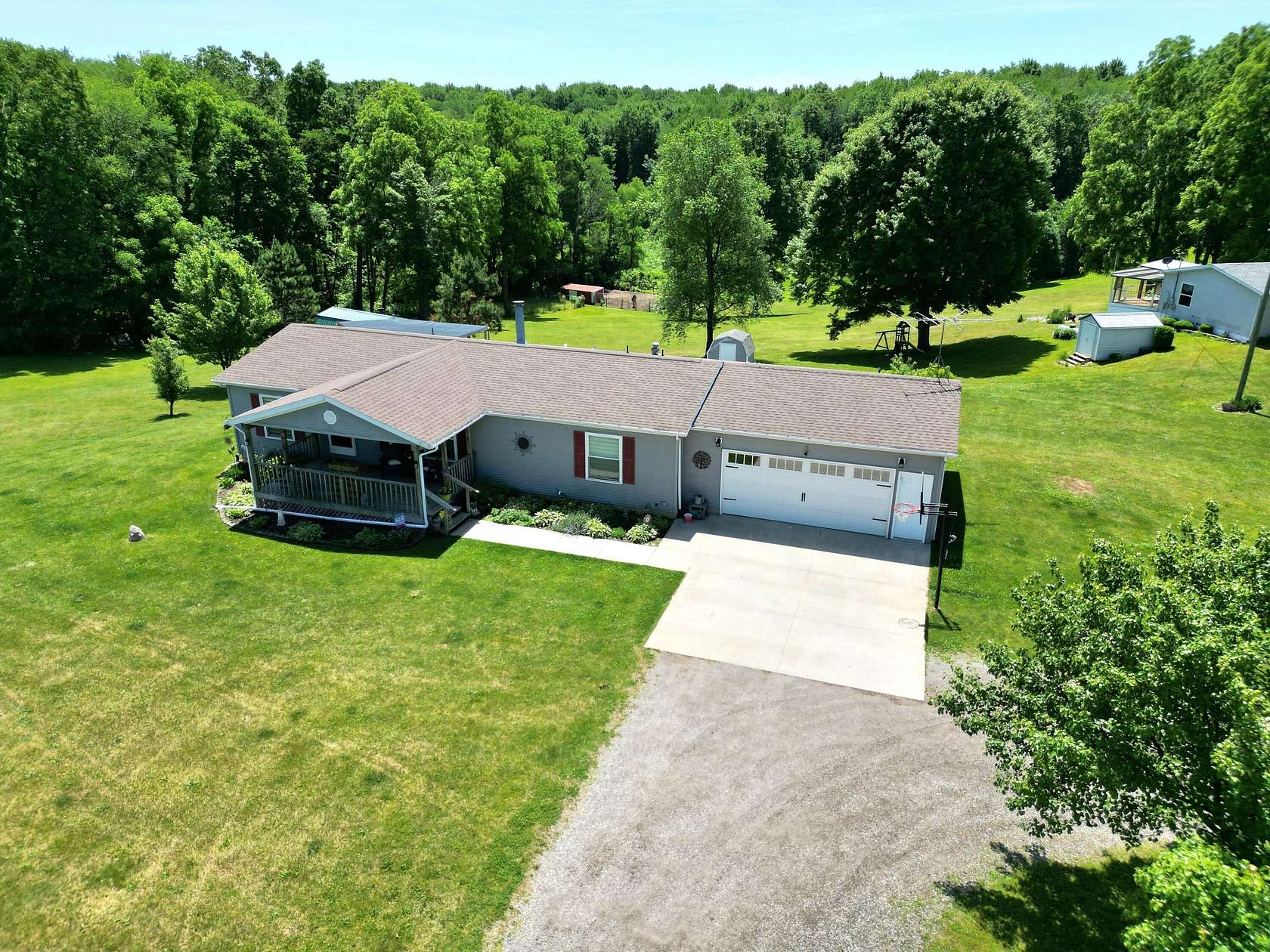 2.75 Acres of Land with Home for Sale in Three Rivers, Michigan