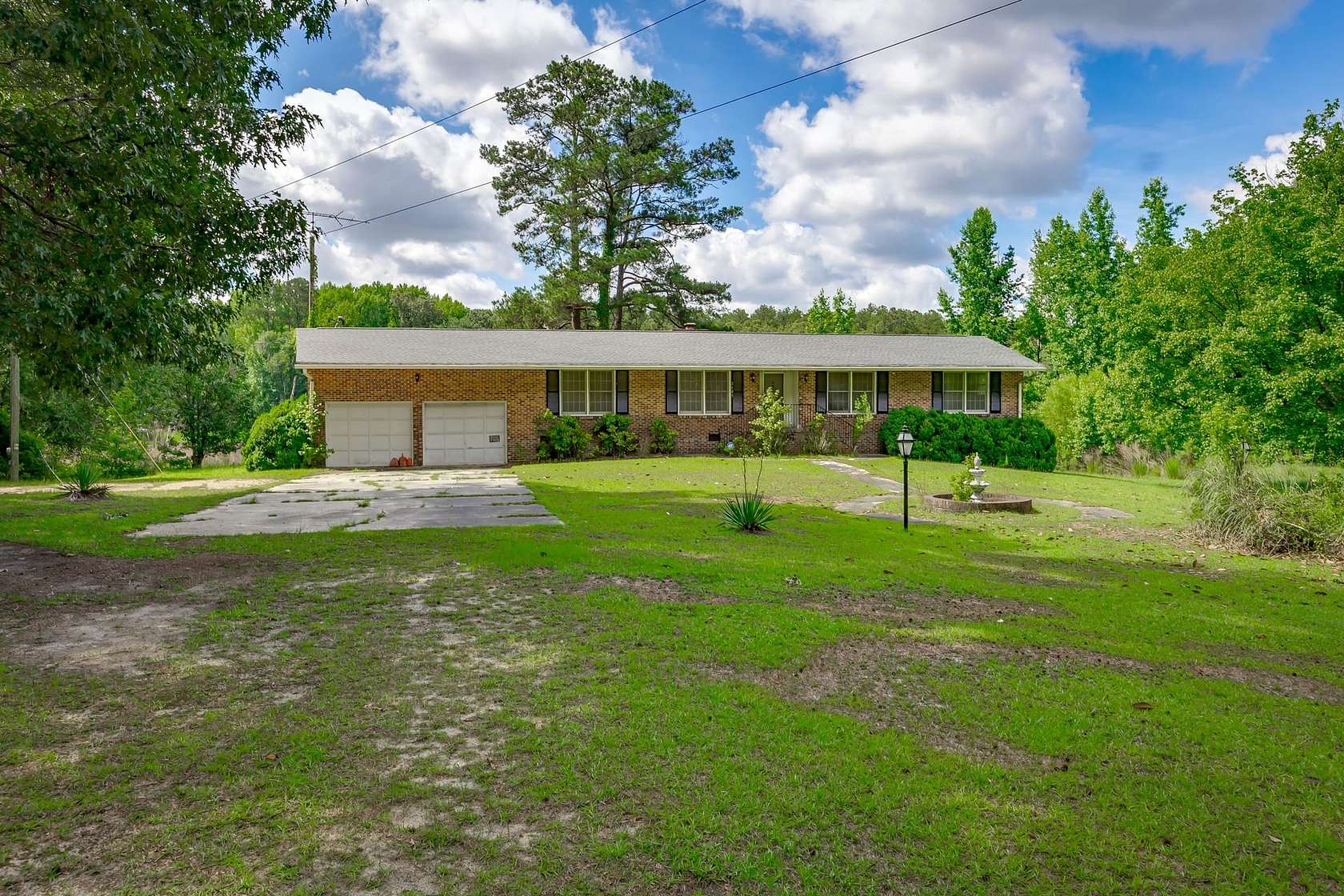 38.7 Acres of Land with Home for Sale in McBee, South Carolina