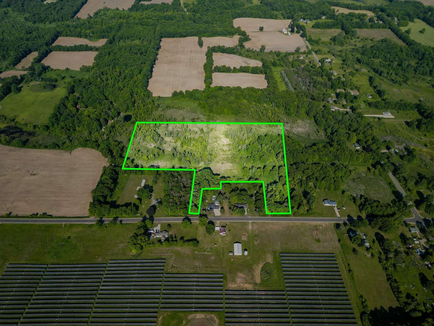 20 Acres of Recreational Land for Sale in Albion, Michigan