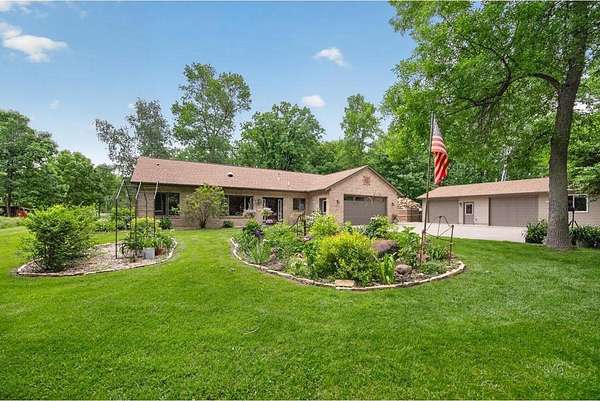 11.2 Acres of Land with Home for Sale in Princeton Township, Minnesota