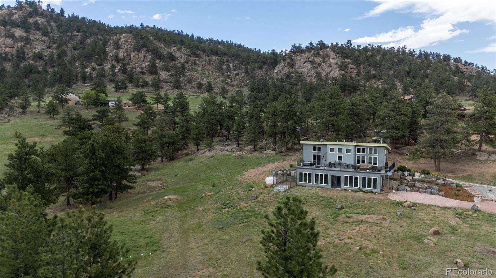 6.19 Acres of Land with Home for Sale in Lyons, Colorado