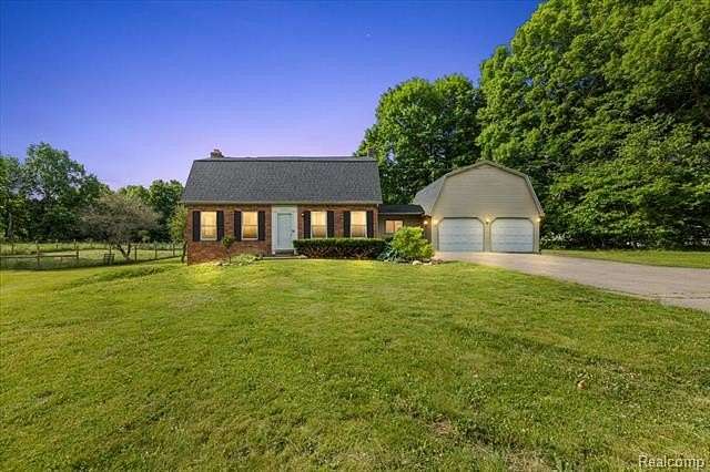 7.37 Acres of Land with Home for Sale in Springfield Township, Michigan