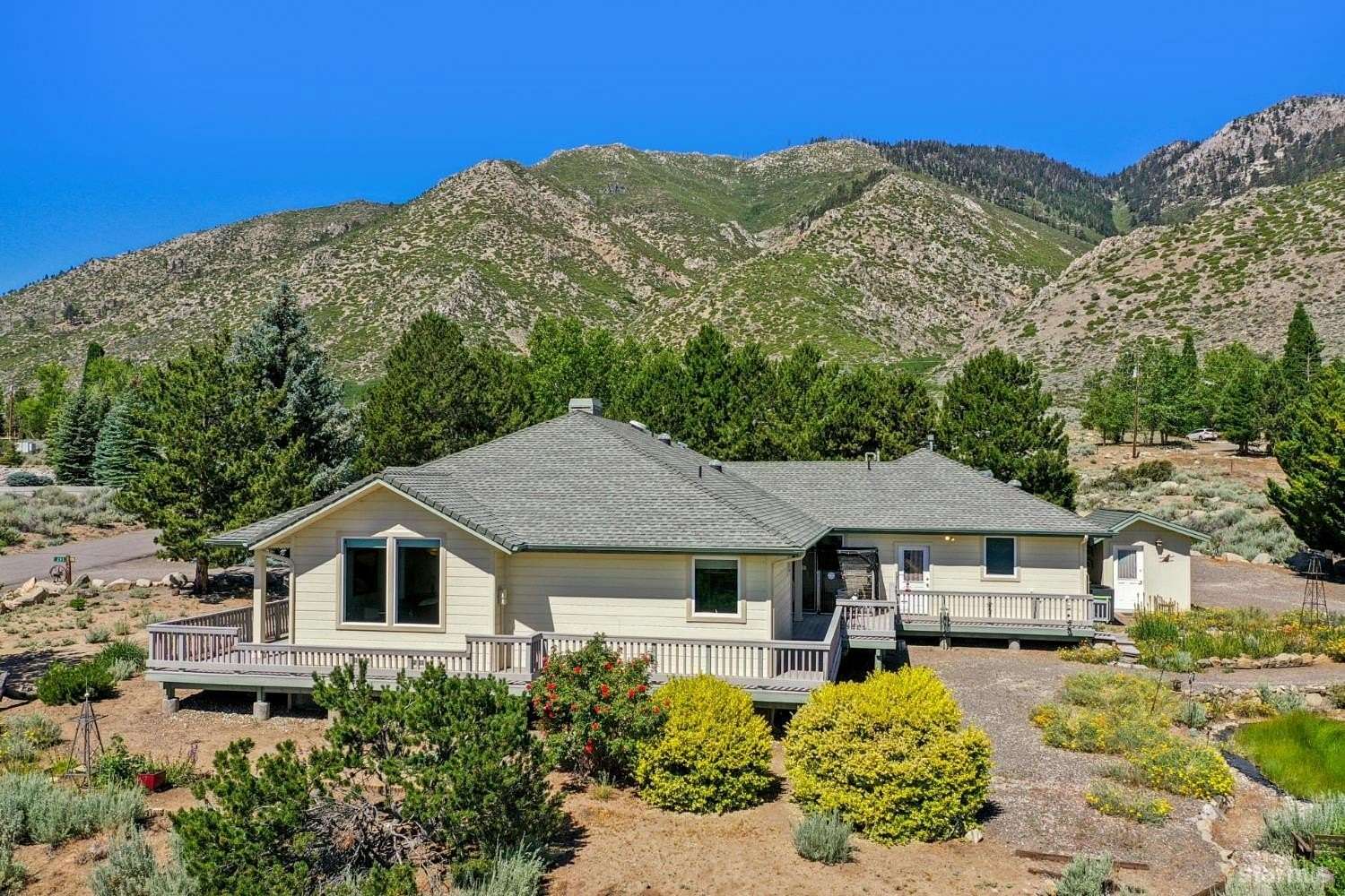 2 Acres of Land with Home for Sale in Markleeville, California