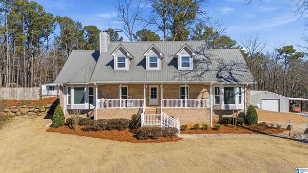 18 Acres of Land with Home for Sale in Calera, Alabama
