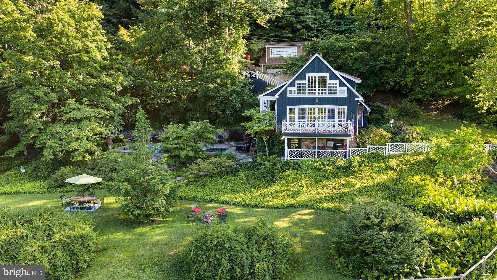 2.46 Acres of Land with Home for Sale in Lumberville, Pennsylvania