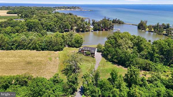 45.1 Acres of Agricultural Land with Home for Sale in Stevensville, Maryland