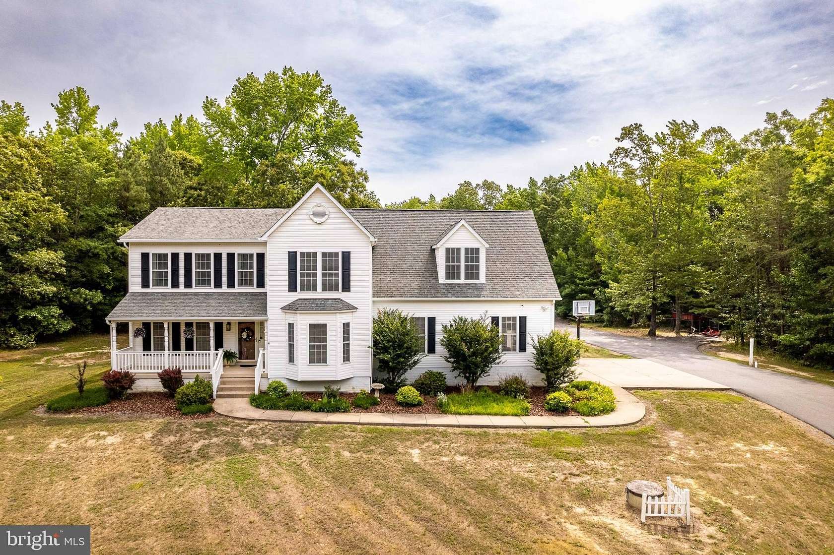 10.2 Acres of Recreational Land with Home for Sale in King George, Virginia