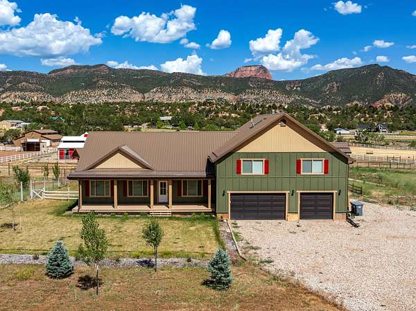 5 Acres of Land with Home for Sale in New Harmony, Utah