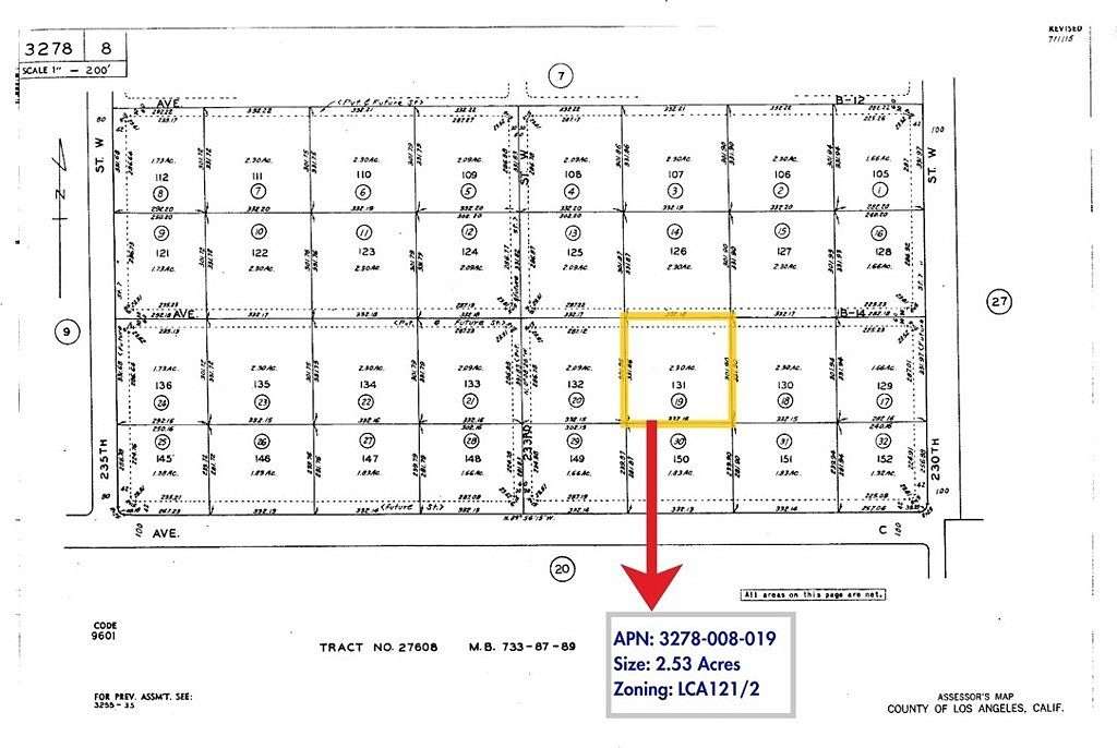 2.53 Acres of Land for Sale in Fairmont, California