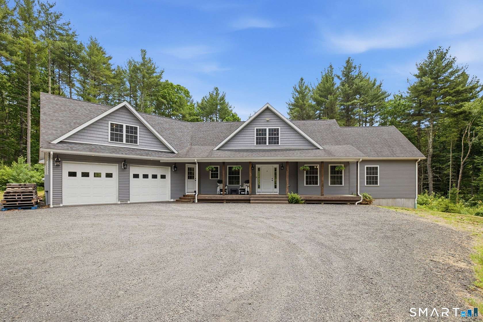 9 Acres of Land with Home for Sale in Tolland, Connecticut