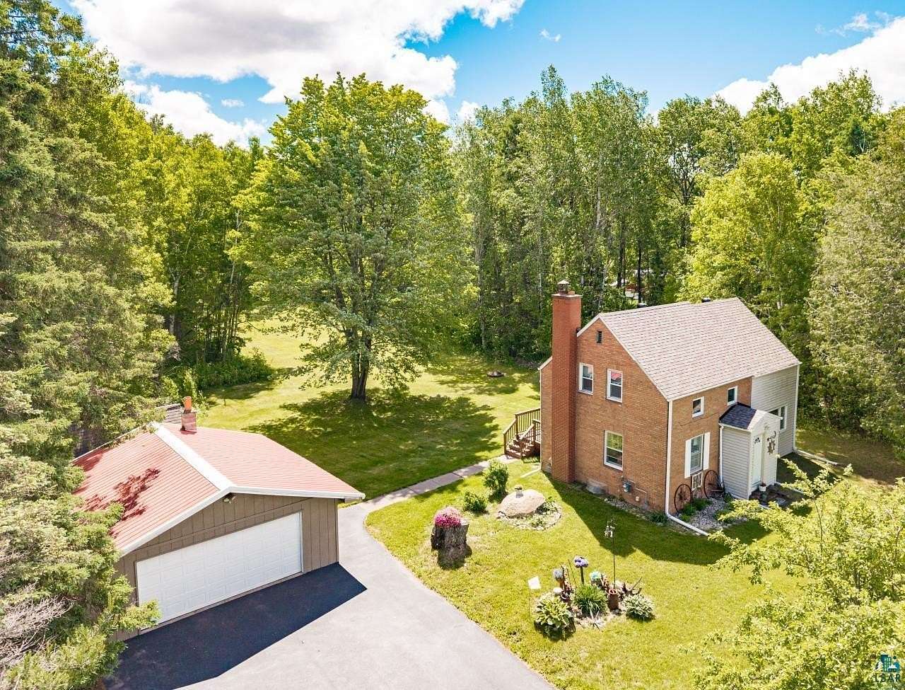 4.75 Acres of Land with Home for Sale in Hermantown, Minnesota