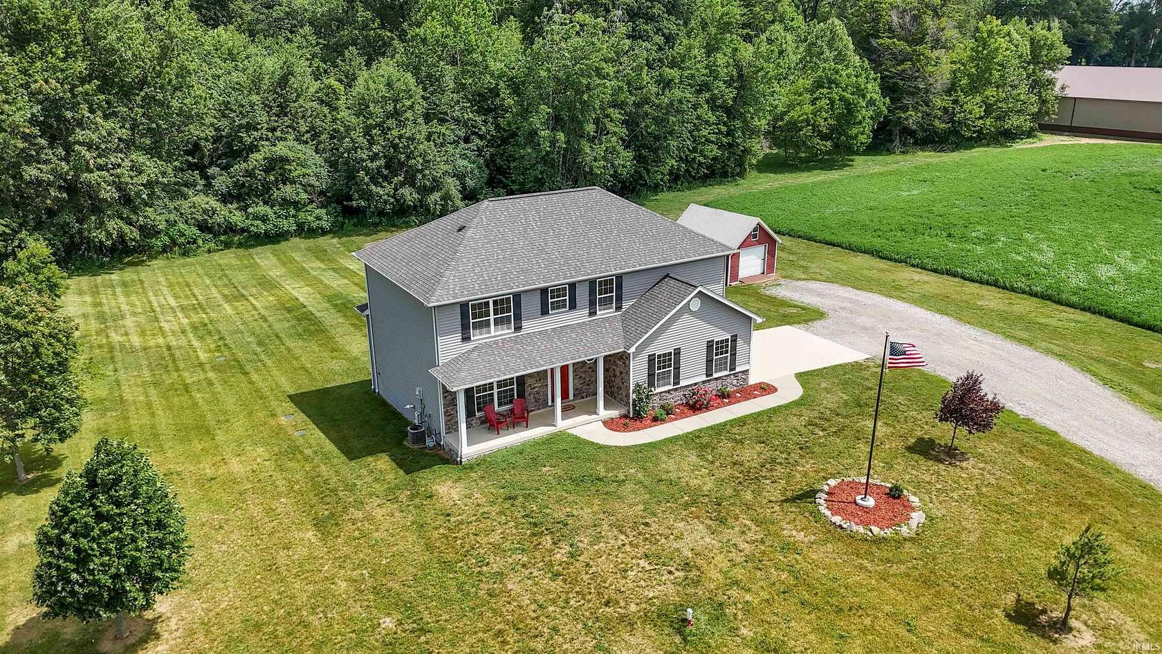 2 Acres of Land with Home for Sale in New Haven, Indiana