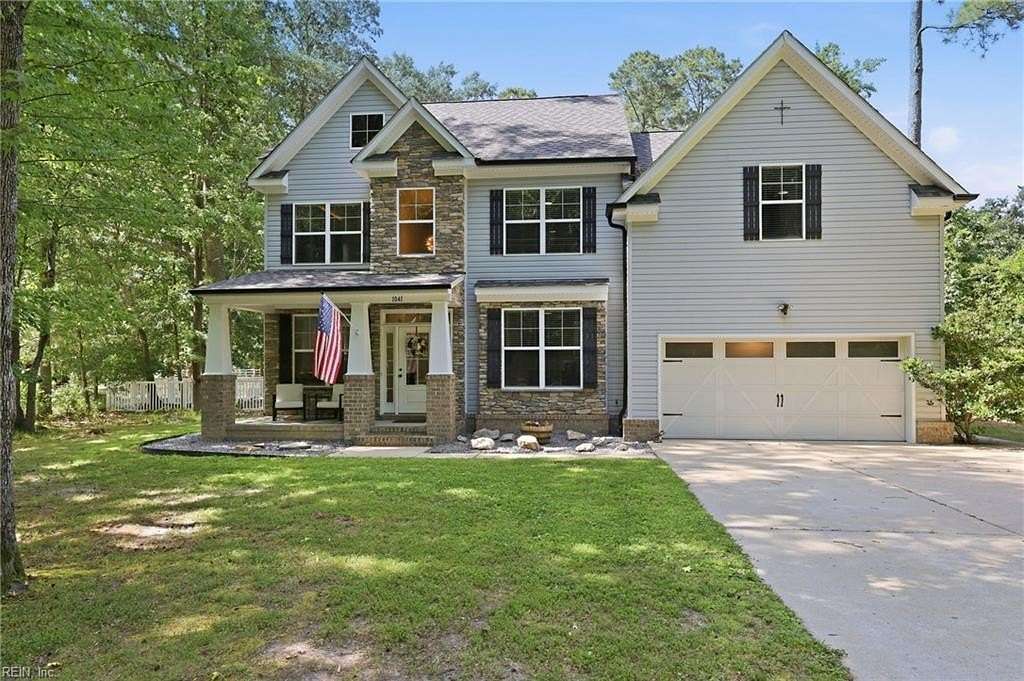 3 Acres of Land with Home for Lease in Chesapeake, Virginia