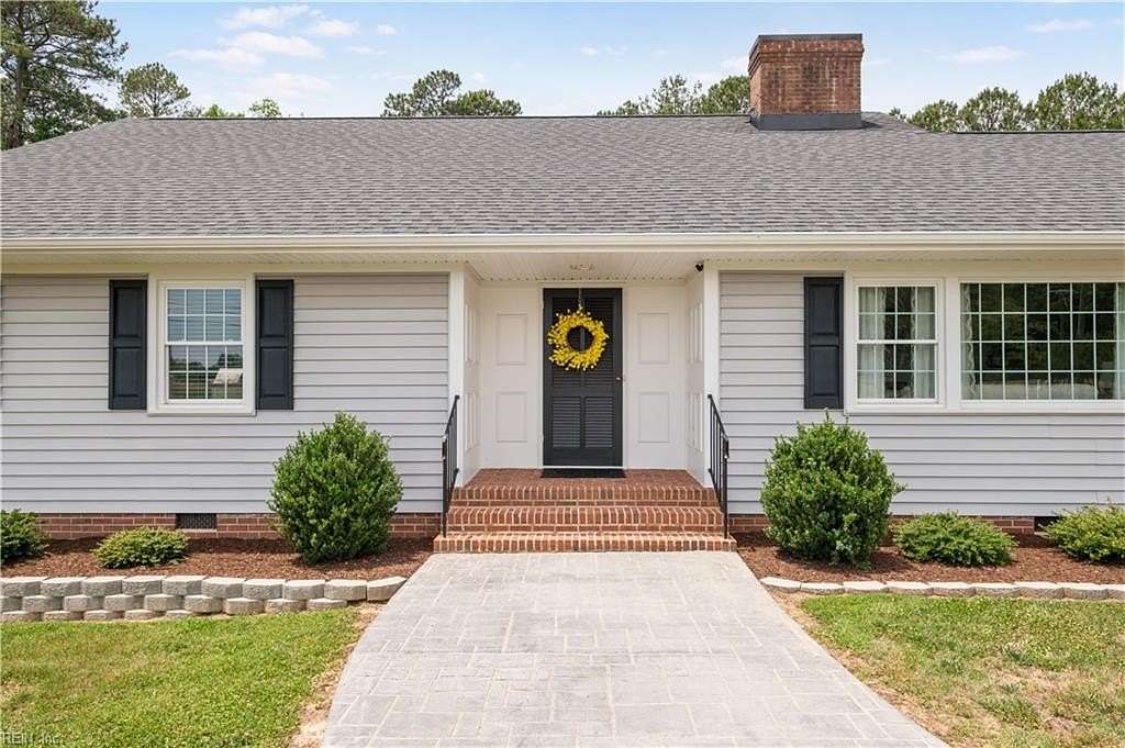 1.7 Acres of Land with Home for Sale in Wakefield, Virginia