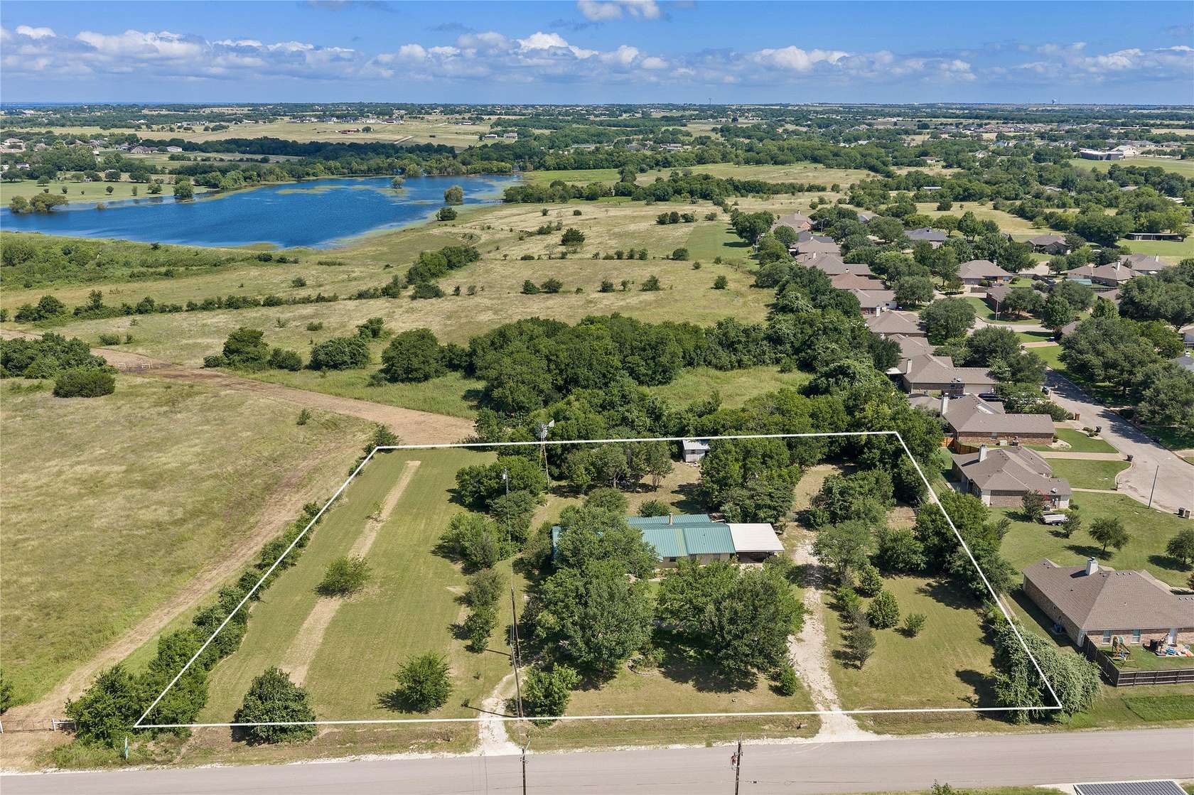 2 Acres of Land with Home for Sale in Lorena, Texas