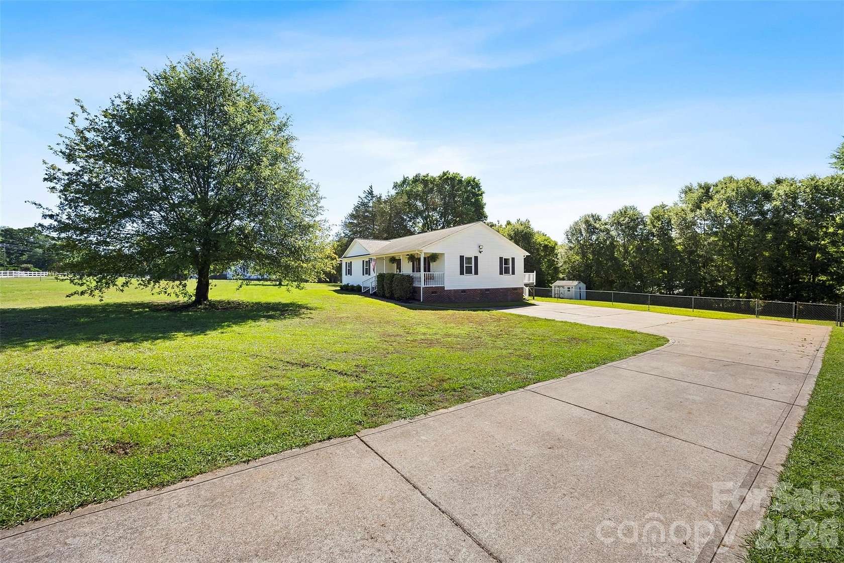 3.58 Acres of Land with Home for Sale in Clover, South Carolina