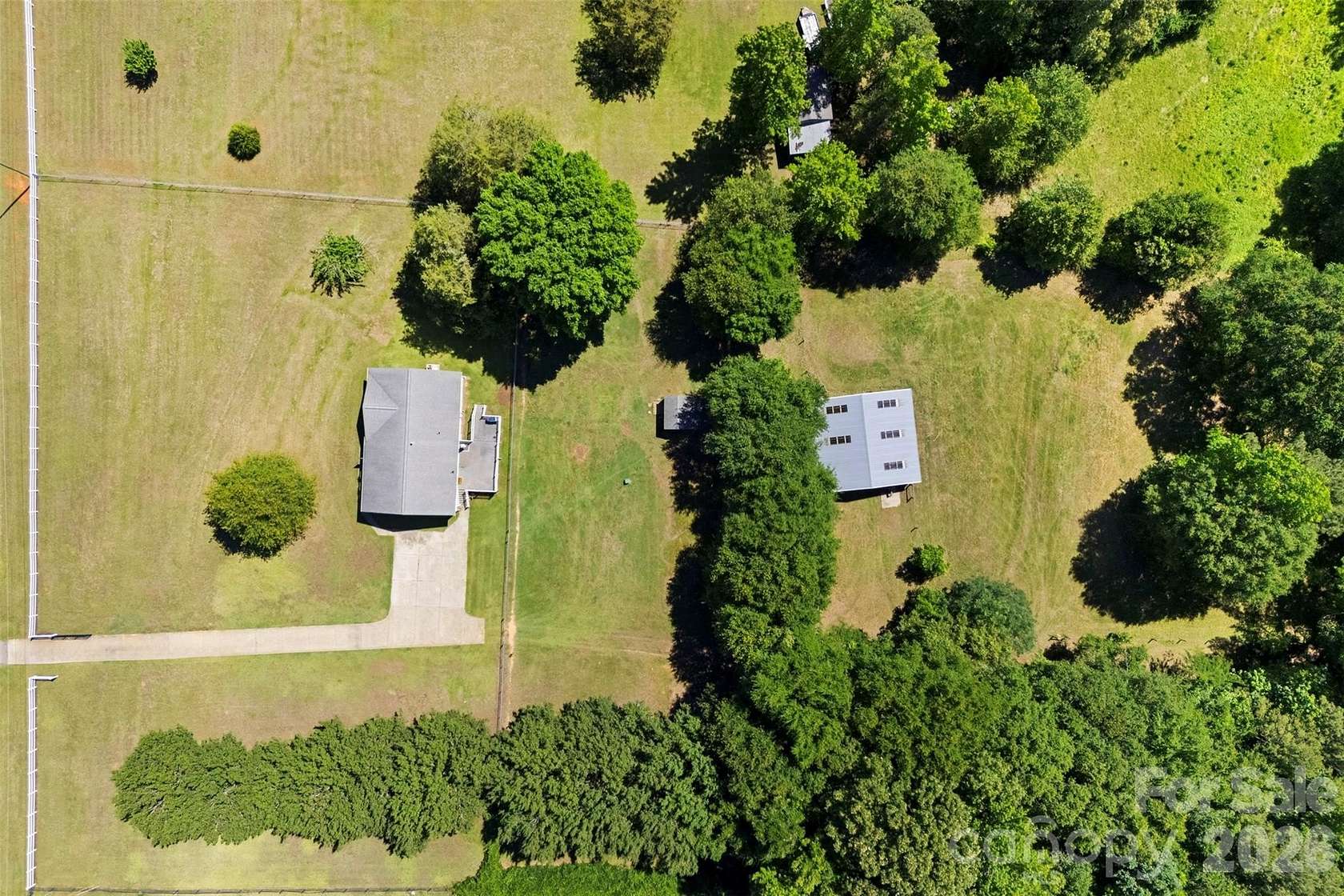 3.58 Acres of Land with Home for Sale in Clover, South Carolina