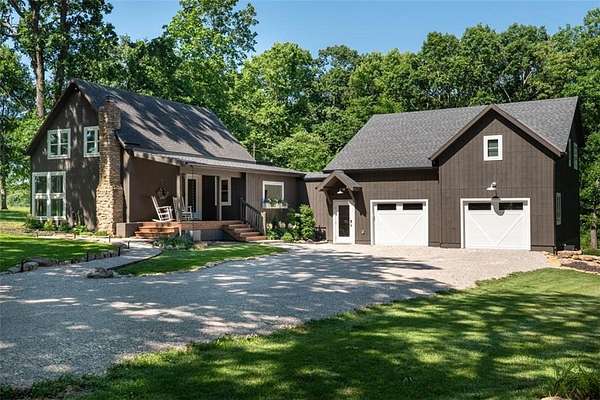 10.6 Acres of Recreational Land with Home for Sale in Cleveland, Missouri