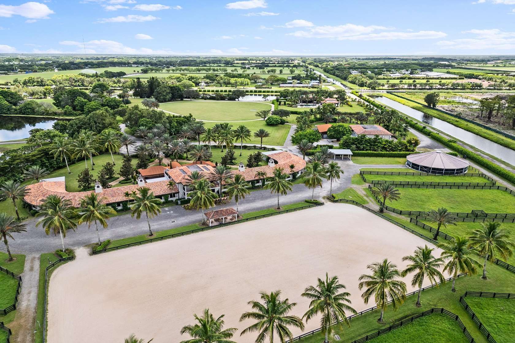 20 Acres of Agricultural Land with Home for Lease in Wellington, Florida