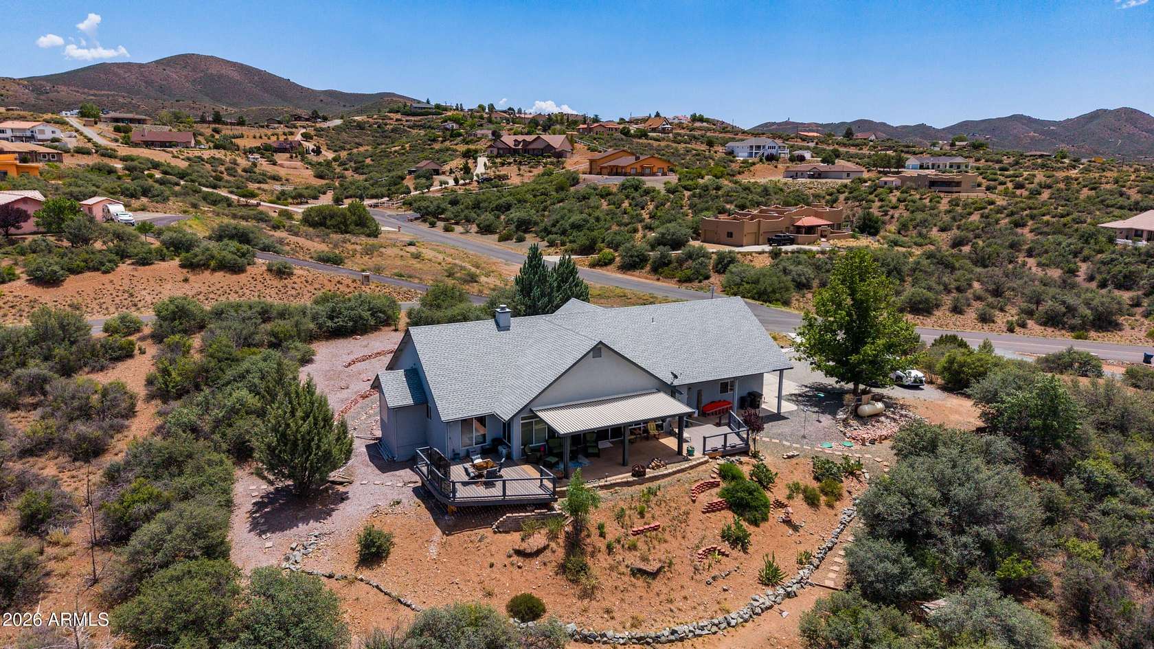 2.28 Acres of Land with Home for Sale in Dewey, Arizona
