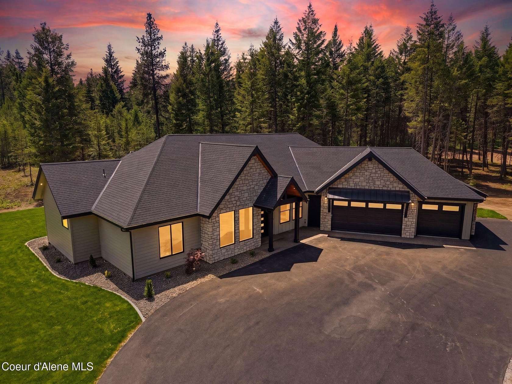 5.56 Acres of Land with Home for Sale in Athol, Idaho