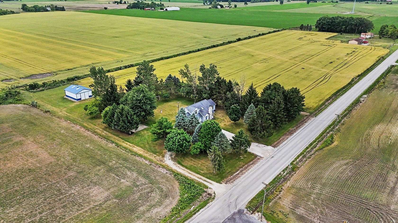 10 Acres of Land with Home for Sale in Maybee, Michigan