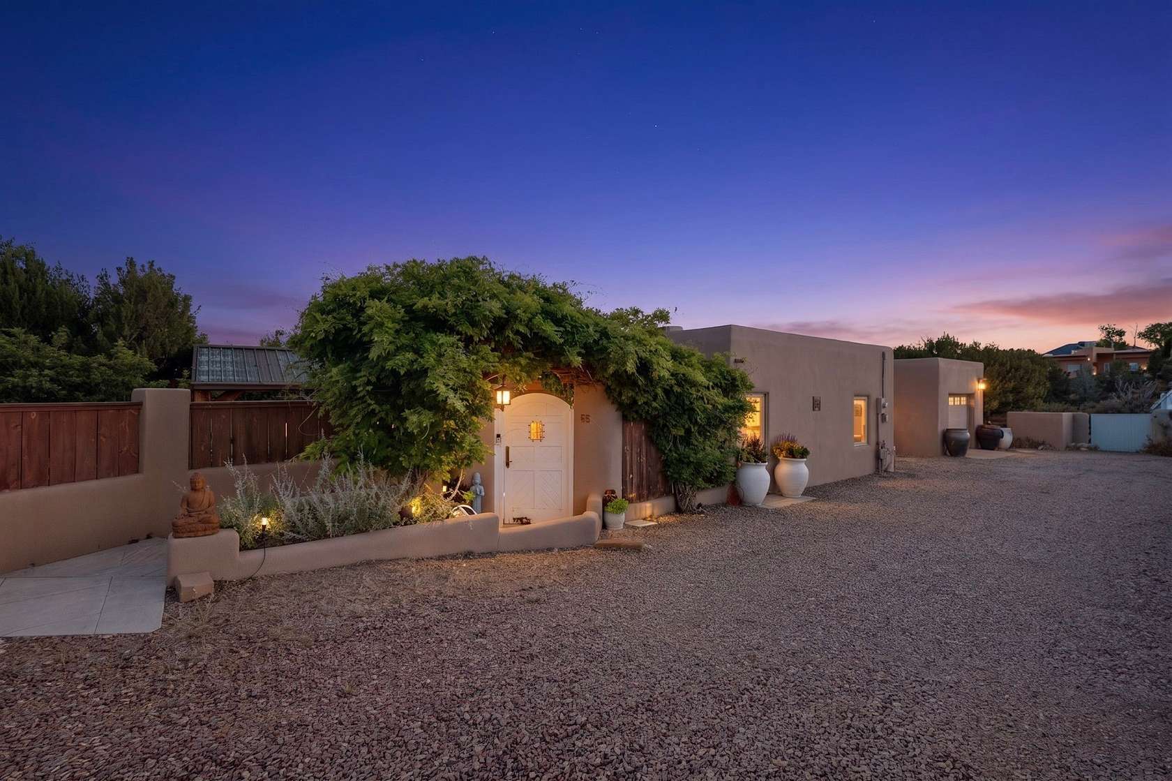 1.55 Acres of Land with Home for Sale in Santa Fe, New Mexico