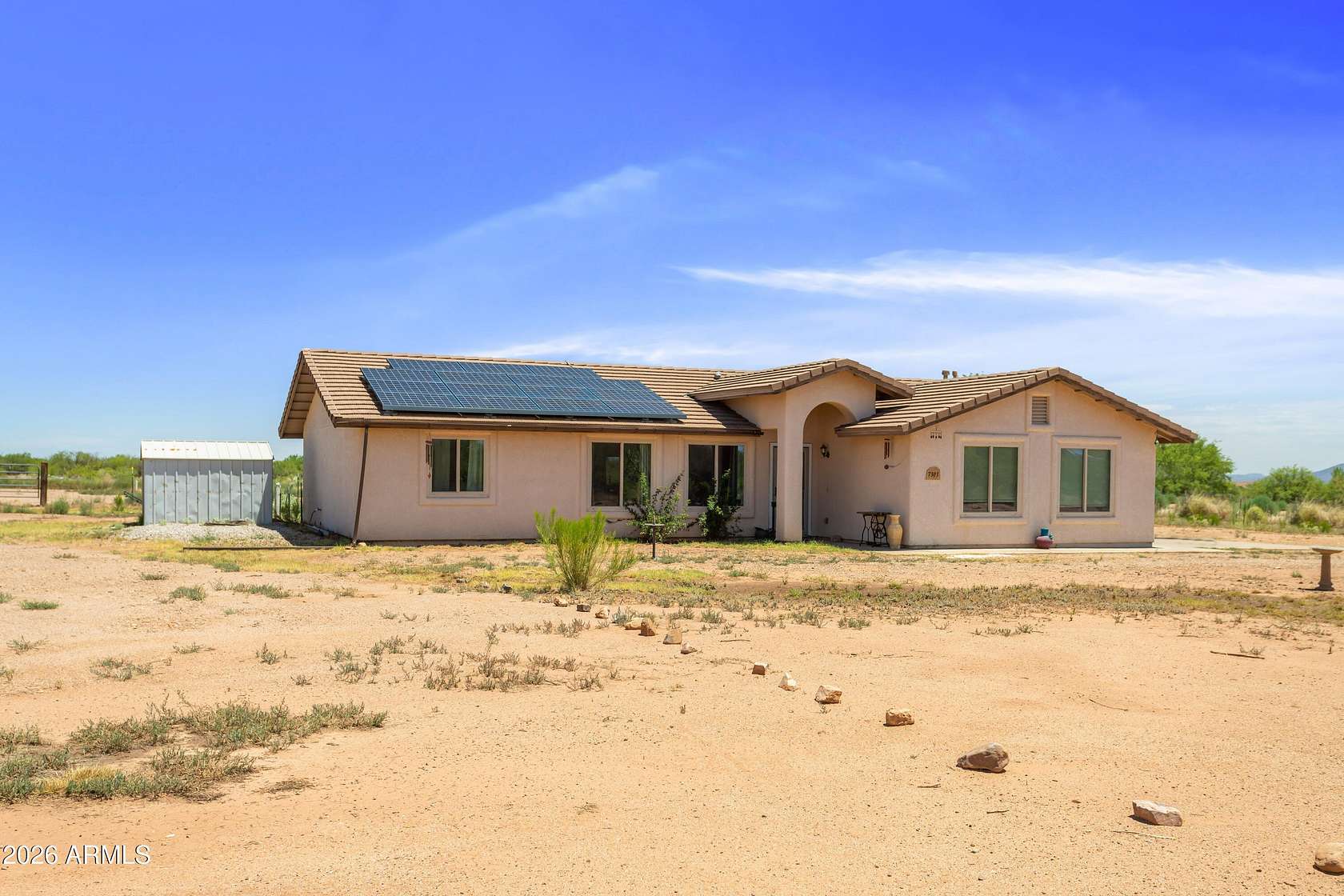 4 Acres of Land with Home for Sale in Sierra Vista, Arizona