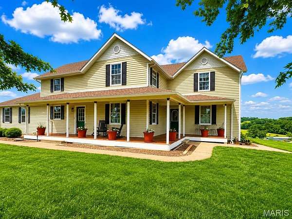 3.55 Acres of Land with Home for Sale in New Haven, Missouri