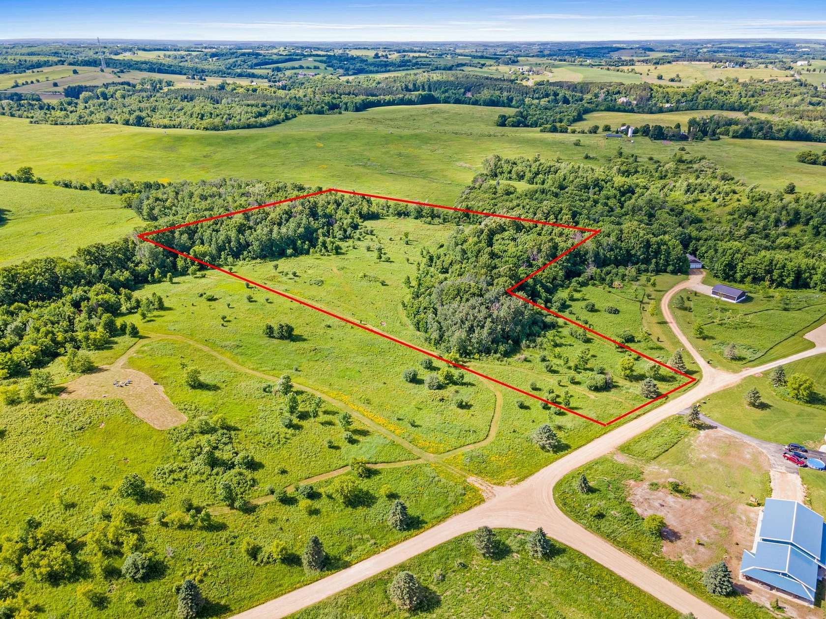 10.4 Acres of Land for Sale in Glenwood City, Wisconsin