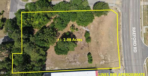 2 Acres of Commercial Land for Sale in Fayetteville, North Carolina