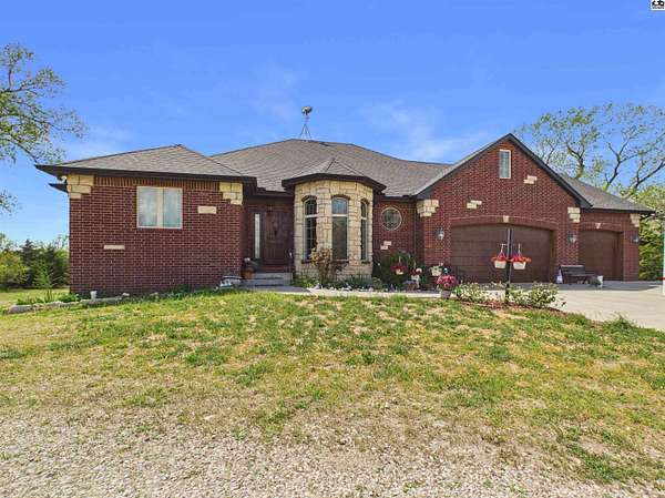 5 Acres of Land with Home for Sale in Mount Hope, Kansas