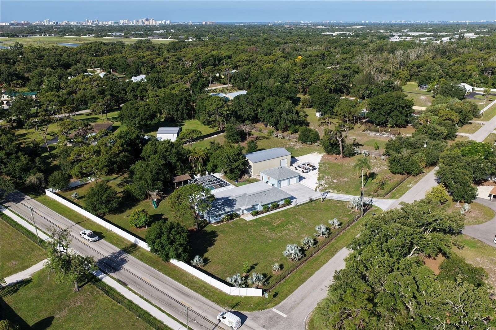 2.24 Acres of Land with Home for Sale in Sarasota, Florida