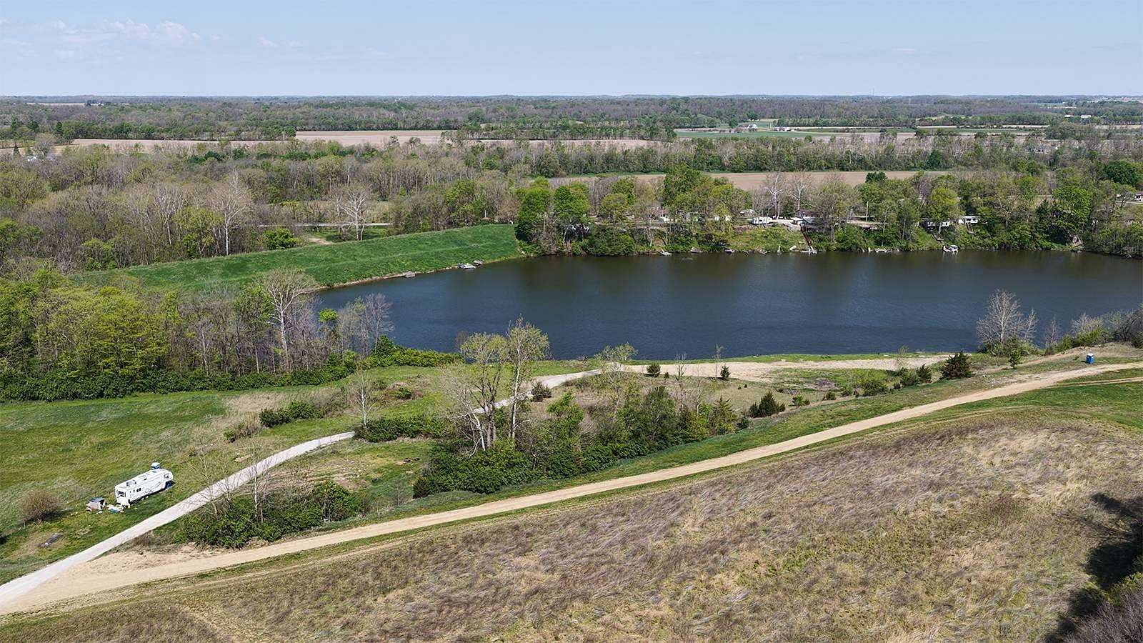 182 Acres of Land for Sale in Carthage, Indiana