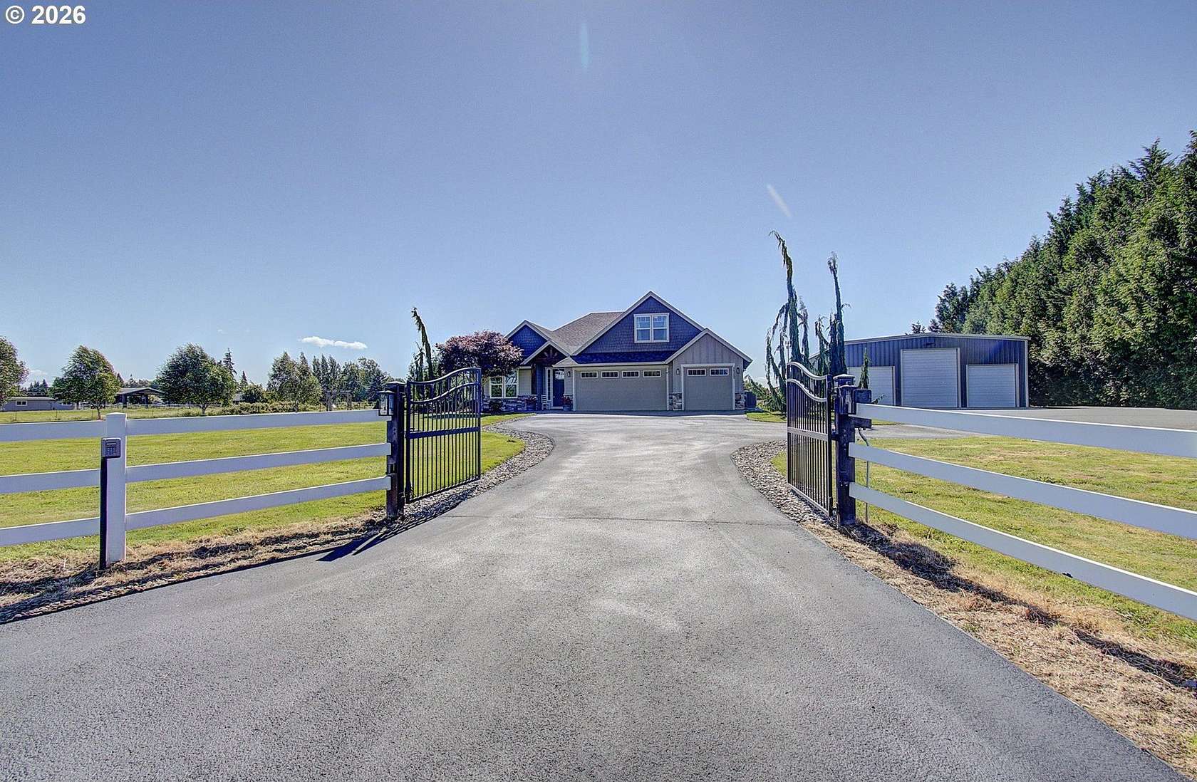 5 Acres of Land with Home for Sale in Ridgefield, Washington