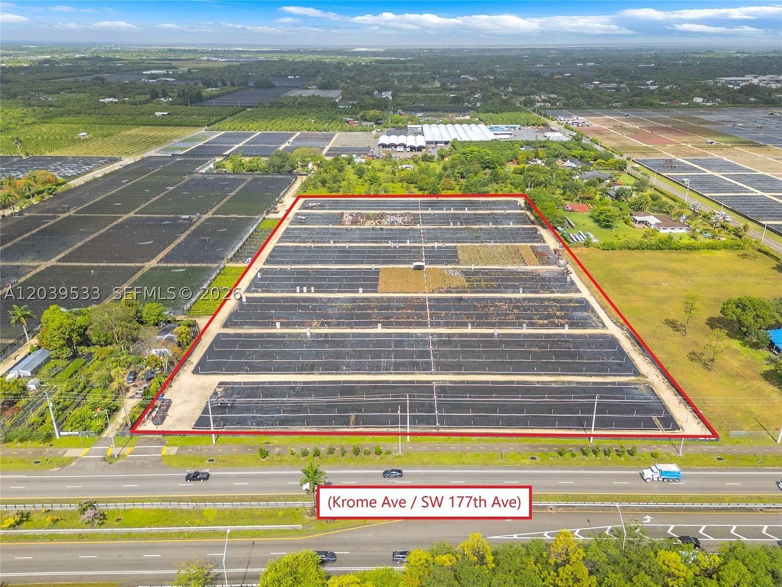 9.6 Acres of Land for Lease in Homestead, Florida