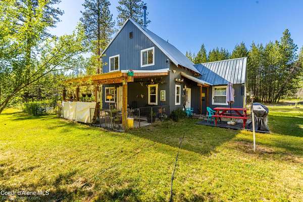 5 Acres of Land with Home for Sale in Blanchard, Idaho