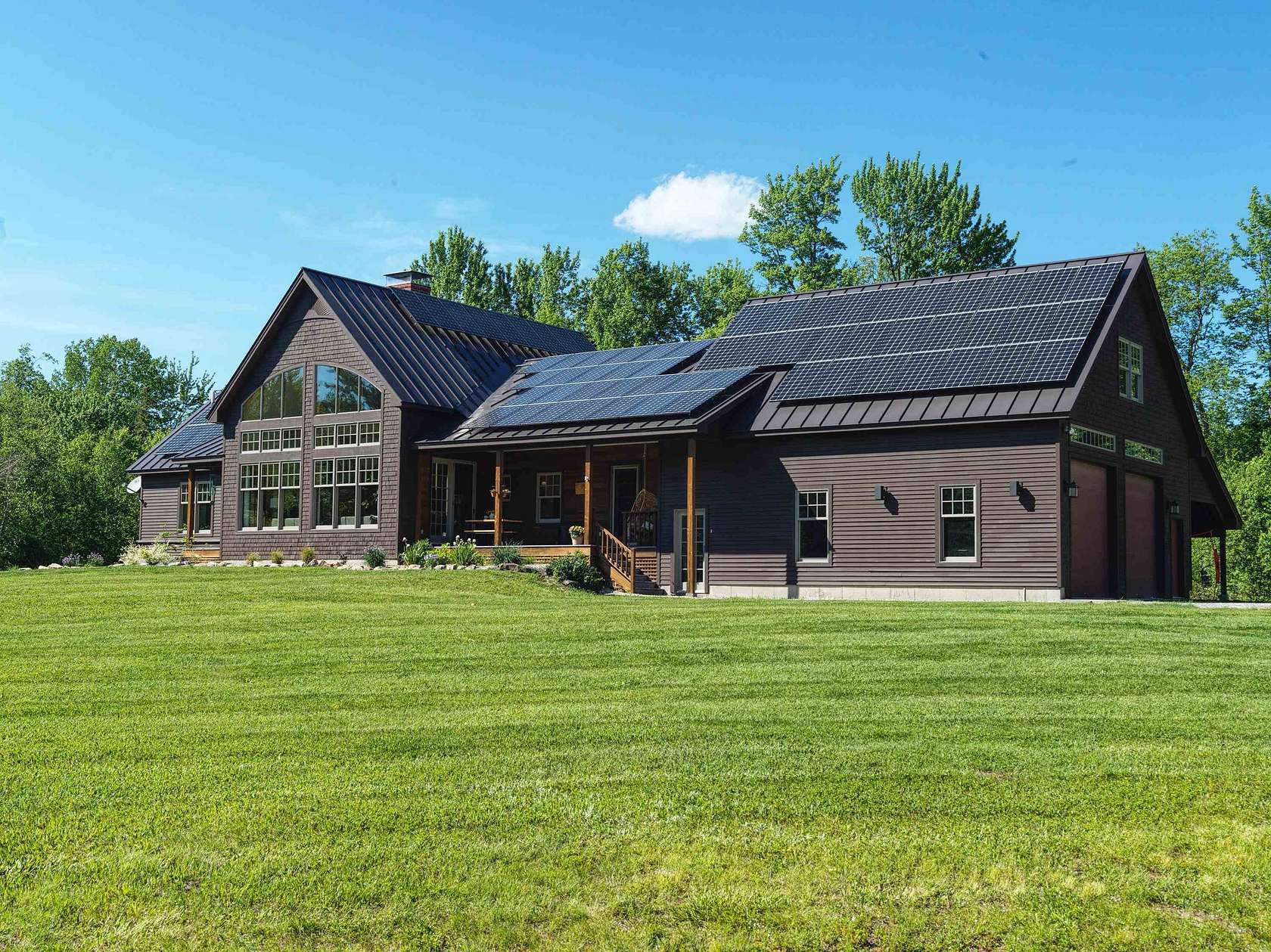 5.25 Acres of Land with Home for Sale in Mount Holly, Vermont