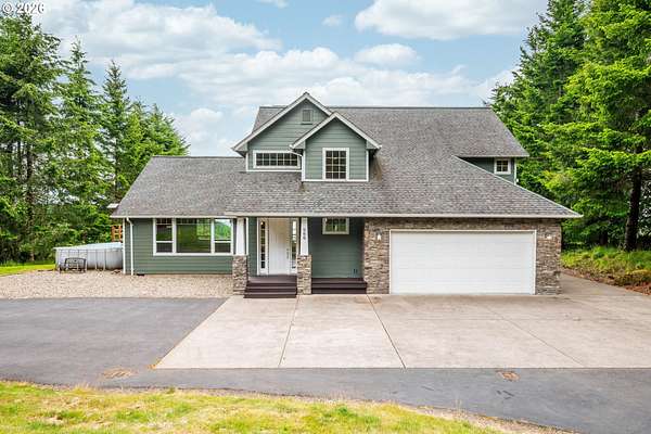 5.1 Acres of Land with Home for Sale in Castle Rock, Washington