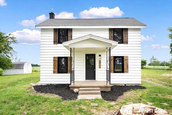 1.7 Acres of Land with Home for Sale in Belding, Michigan