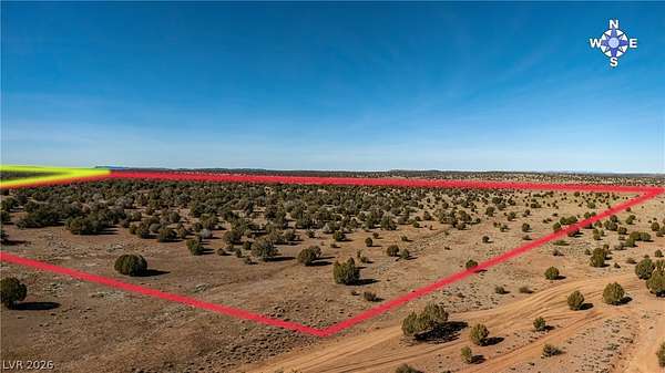 80 Acres of Recreational Land for Sale in Bagdad, Arizona